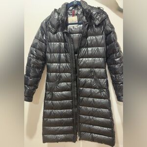 Moncler Shiny Black Puffer Jacket